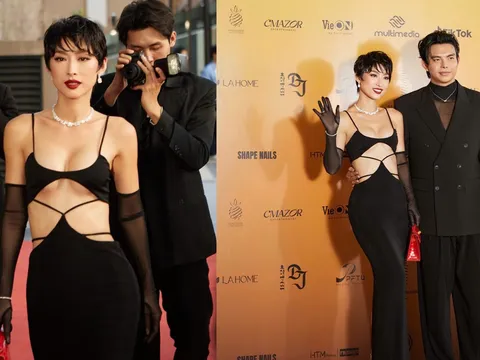 Quỳnh Thy cắt phăng mái tóc xài, ấn tượng với mái tóc morden chic