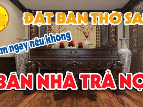 Làm quần quật cả năm không thoát nghèo: Kiểm tra ngay xem bàn thờ có phạm phải điều này