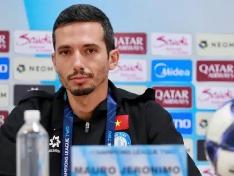 HLV Jeronimo: Nam Định chưa bỏ cuộc, quyết chiến đến cùng ở AFC Champions League
