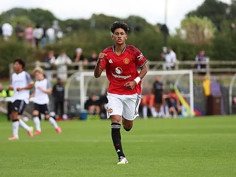 Man Utd tự hào sở hữu "Max Dowman" mới: JJ Gabriel nổi bật ở U18