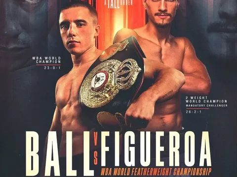 Nick Ball đại chiến Brandon Figueroa: 'Trận đấu của năm' bị phủ bóng bởi tranh cãi từ WBA