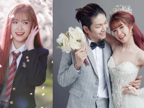 Khởi My lần đầu đăng ảnh cưới giấu 8 năm, dân mạng bất ngờ vì chỉ có một tấm
