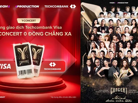 Techcombank, Visa và YeaH1 “hội quân” tại Y CONCERT 2025, kiến tạo trải nghiệm tài chính – giải trí toàn diện cho thế hệ trẻ