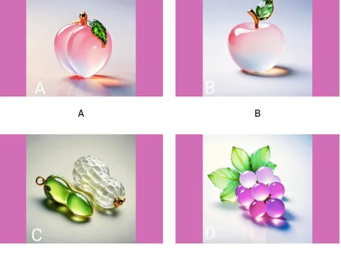 Trắc nghiệm tâm lý: Chọn một viên pha lê hình củ quả theo trực giác của bạn