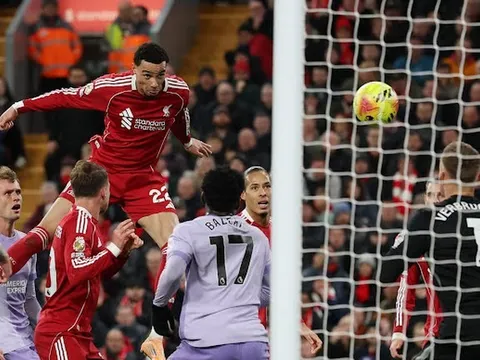 Liverpool 2-0 Brighton: Cú đúp của Ekitike và ngày về hoàn hảo của Salah