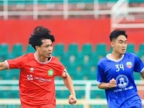 Công Phượng tái xuất, ghi bàn giúp Đồng Nai thắng Đại học Văn Hiến