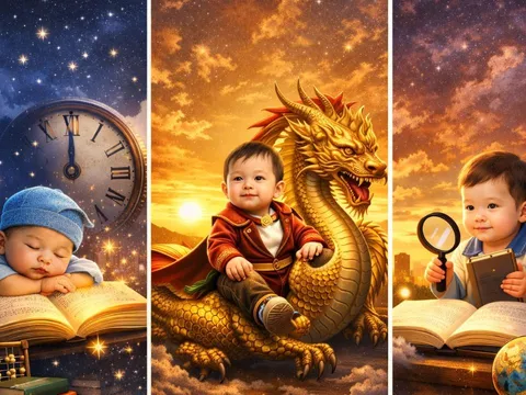 3 khung giờ sinh tốt trong năm 2026: Trẻ ra đời thông minh sáng lạn, tương lai giàu có