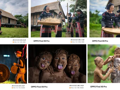 OPPO Find X9 Pro đồng hành cùng Quỷ Cốc Tử ghi lại nhịp đập văn hoá dân tộc Ba Na