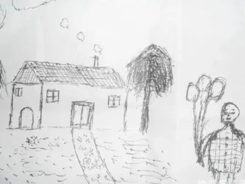 Chỉ một bức tranh, cô giáo buộc phải gọi phụ huynh đưa học sinh đi khám