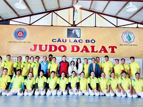 Khai giảng Khóa học Huấn luyện viên Judo toàn quốc tại Đà Lạt: Kết nối khoa học hiện đại với di sản võ đạo