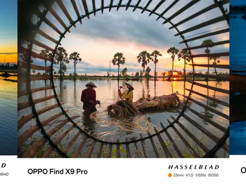 Vàng ươm nắng thốt nốt, long lanh đôi mắt người dân Khmer qua ống kính Find X9 Pro