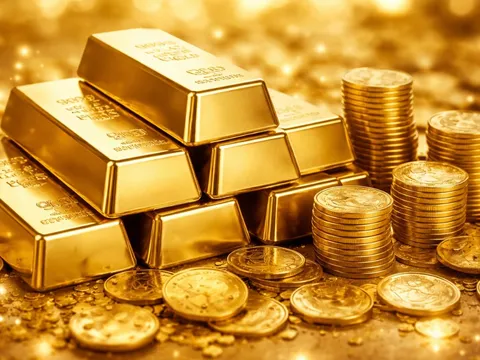 Bảng giá vàng 9999 24K 18K SJC DOJI PNJ hôm nay 19/12/2025