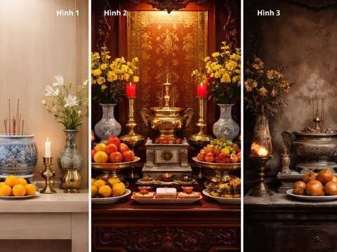 Quiz: Chọn 1 bàn thờ trong hình để biết Tổ tiên đang nhắc bạn nên giữ hay thay đổi điều gì để đổi vận