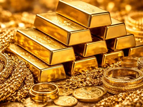 Bảng giá vàng 9999 24K 18K SJC DOJI PNJ hôm nay 20/12/2025