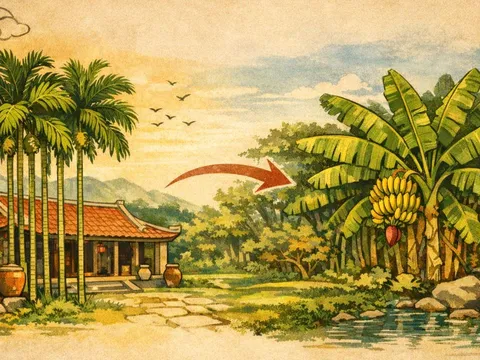Vì sao thời xưa các cụ trồng cây “trước cau sau chuối”, ý nghĩa sâu sa nhiều người còn chưa biết
