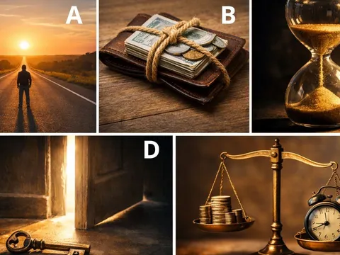 Quiz: Vì sao bạn làm mãi vẫn chưa giàu? Chọn 1 trong 5 hình ảnh để có câu trả lời