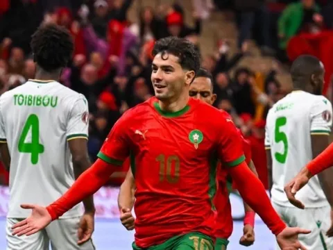 Morocco thắng Comoros 2-0: Brahim Diaz tỏa sáng, Ayoub El Kaabi ghi bàn đẳng cấp