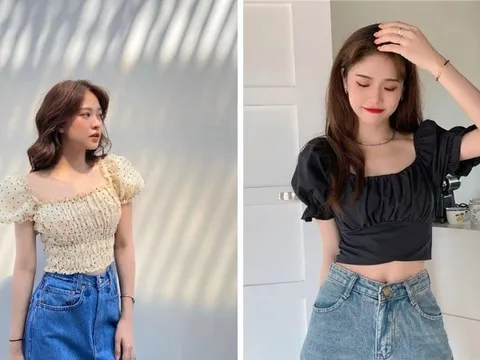 Điểm danh những kiểu áo giúp che bắp tay hiệu quả