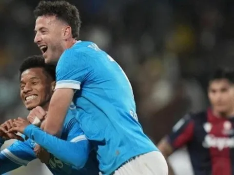 Napoli lên ngôi vô địch Siêu cúp Italia nhờ cú đúp bàn thắng của David Neres