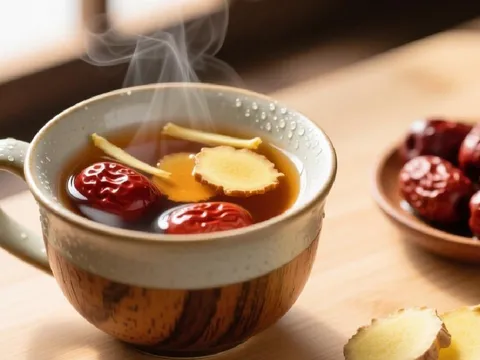 Phụ nữ thường xuyên uống trà gừng táo đỏ, cơ thể có 5 thay đổi bất ngờ