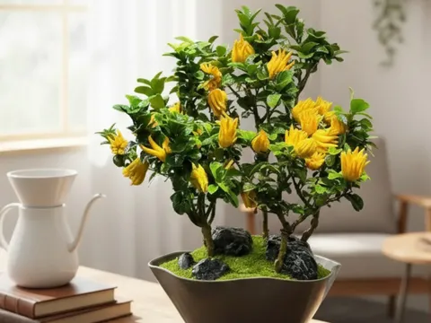 Cây cảnh “quý hơn vàng” nhiều nhà săn Tết: Quả vàng lạ mắt, hương thơm tụ tài lộc