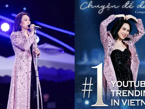 “Chuyện để dành” của Mỹ Tâm cán mốc Top 1  YouTube Trending sau 4 ngày ra mắt