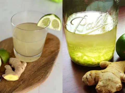 3 thời điểm uống nước chanh gừng giúp giảm nhanh, không xót ruột