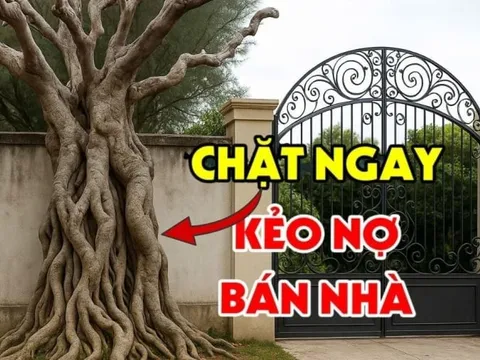 Cây Âm mọc gần cổng thần Tài thấy sẽ bỏ đi, là cây nào?
