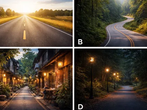 Quiz: Chọn 1 con đường bạn muốn khám phá để biết Hậu vận bạn giàu nghèo ra sao