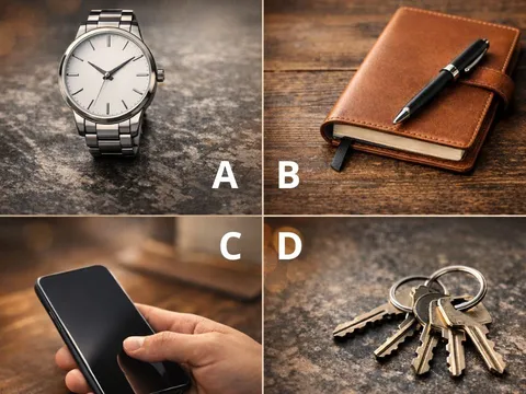 Quiz: Nhìn đồ vật bạn hay mang theo, đoán khả năng giàu có của bạn