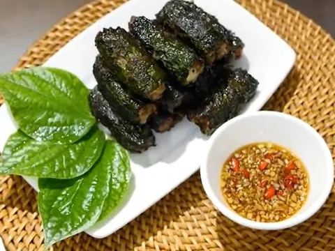 Cách cuốn chả lá lốt thịt bò thơm ngon lạ miệng