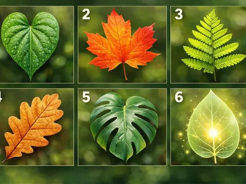 Quiz: Chọn 1 chiếc lá để xem bạn có khả năng Bật Lên Mạnh mẽ thế nào trong năm 2026