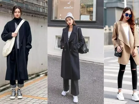Gợi ý 2 cách mix áo khoác với giày lười vừa tiện lợi vừa hack dáng trong ngày đông