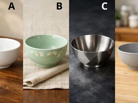 Quiz: Chọn 1 chiếc bát ăn để biết bạn có khả năng giàu nhanh hay giàu chậm