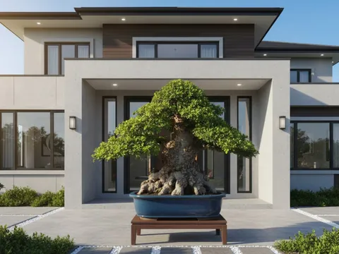 Cây dại ven hàng rào “lên chậu” thành bonsai bạc tỷ: Hoa vàng thơm lạ, được tin mang lại may mắn