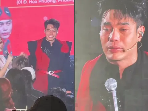 Lê Dương Bảo Lâm bật khóc tại fan meeting, công khai xin lỗi Hoà Minzy vì hiểu lầm giữa hai ekip
