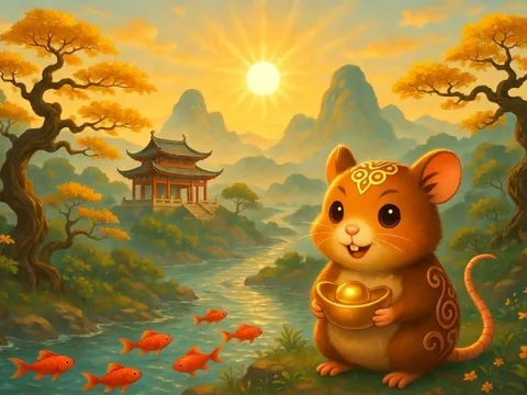 Đúng ngày 1/1/2026: 3 con giáp được Thần Tài hô tên ban cho Tiền Của