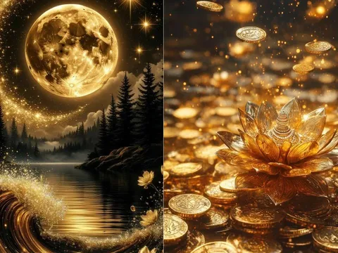 Rằm tháng 11 đến rằm tháng 12: Mưa Vàng Tài Lộc, 3 tuổi nhanh chân hốt trọn, giàu nhất số 2