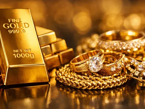 Bảng giá vàng 9999 24K 18K SJC DOJI PNJ hôm nay 1/1/2026