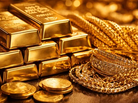 Bảng giá vàng 9999 24K 18K SJC DOJI PNJ hôm nay 2/1/2026