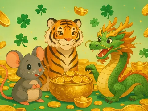 Khai Lộc Đầu Năm: 3 con giáp vận tăng số tốt, Tiền về