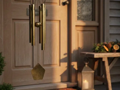 Cửa chính đầu năm 2026: Đặt đúng 3 món, tài lộc lưu thông