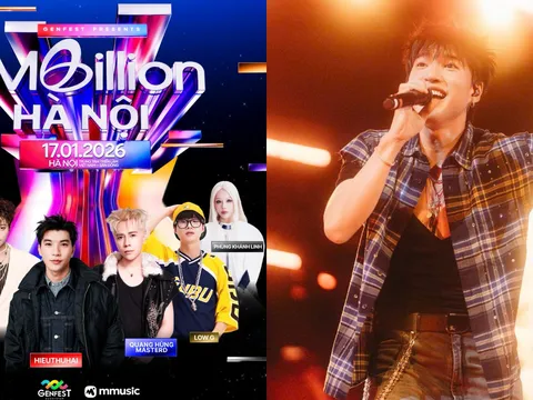 Lộ diện line up của GENfest Presents MBILLION Hà Nội khiến cộng đồng fan háo hức