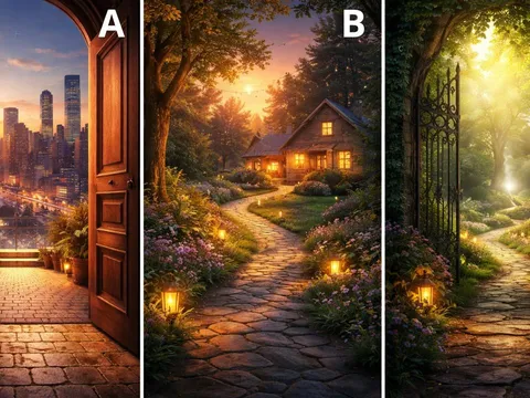 Quiz: Chọn một nơi bạn muốn bước vào sẽ dự báo mức độ giàu có của bạn trong năm 2026