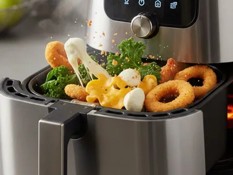 Dùng nồi chiên không dầu cho các món này, coi chừng hỏng cả bữa ăn