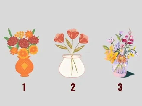 Quiz: Hãy lựa chọn 1 trong 3 lọ hoa này để biết sự thật về bạn