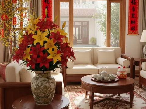 Hoa Ly ngày Tết có thật sự “ly tán”? Hiểu đúng phong thủy để chưng hoa vừa sang vừa hút lộc