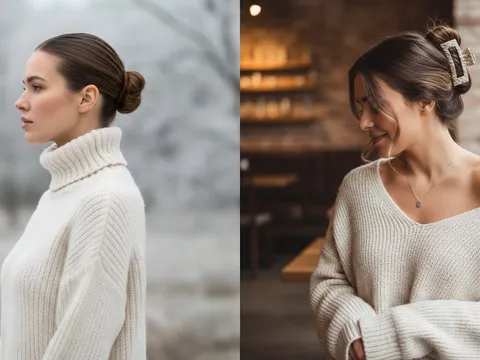 4 cách buộc tóc “cứ mặc áo len là đẹp”, giúp diện mạo thanh lịch tức thì
