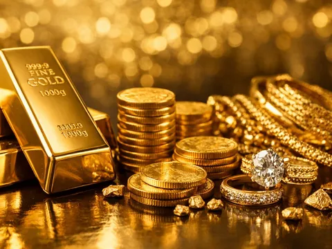 Bảng giá vàng 9999 24K 18K SJC DOJI PNJ hôm nay 16/1/2026