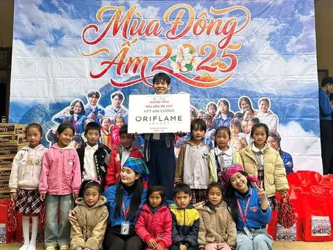 Oriflame đồng hành cùng sinh viên lan tỏa yêu thương đến cộng đồng